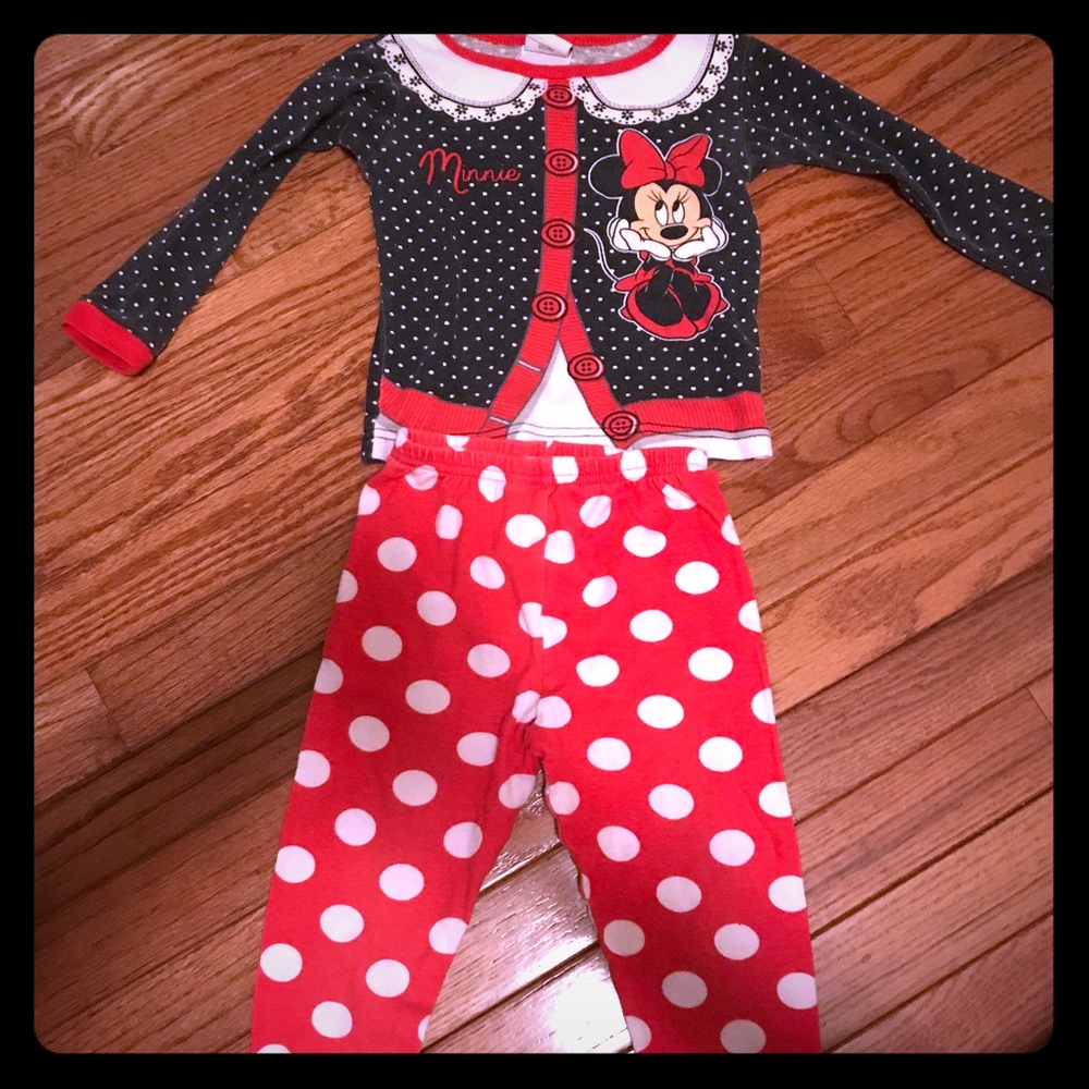 Minnie Mouse Disney Pajama Set